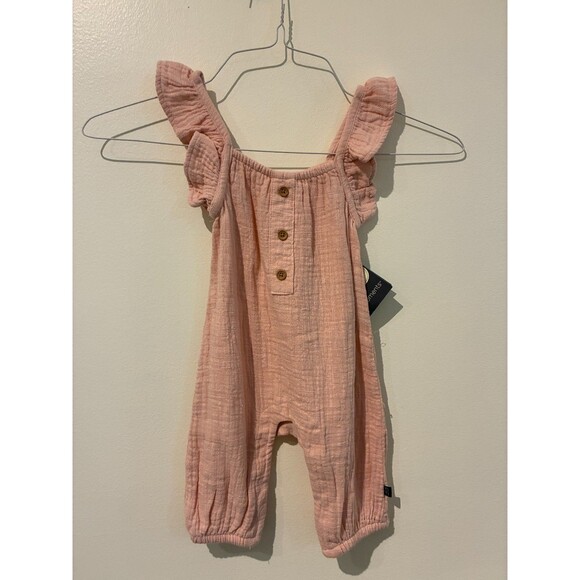 **3 for $20** NWT Modern Moments Light Pink Jumpsuit - 3-6M - Picture 1 of 3